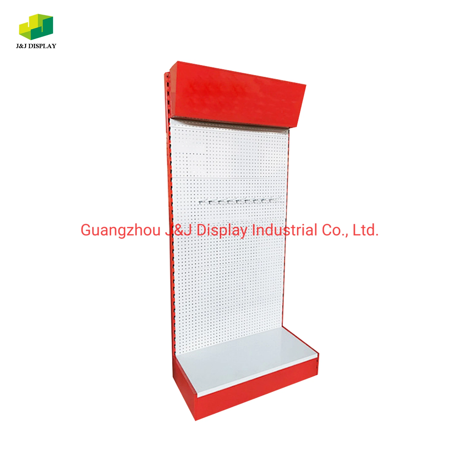 Customized Floor Standing Metal Wire Display Stand with Wheels