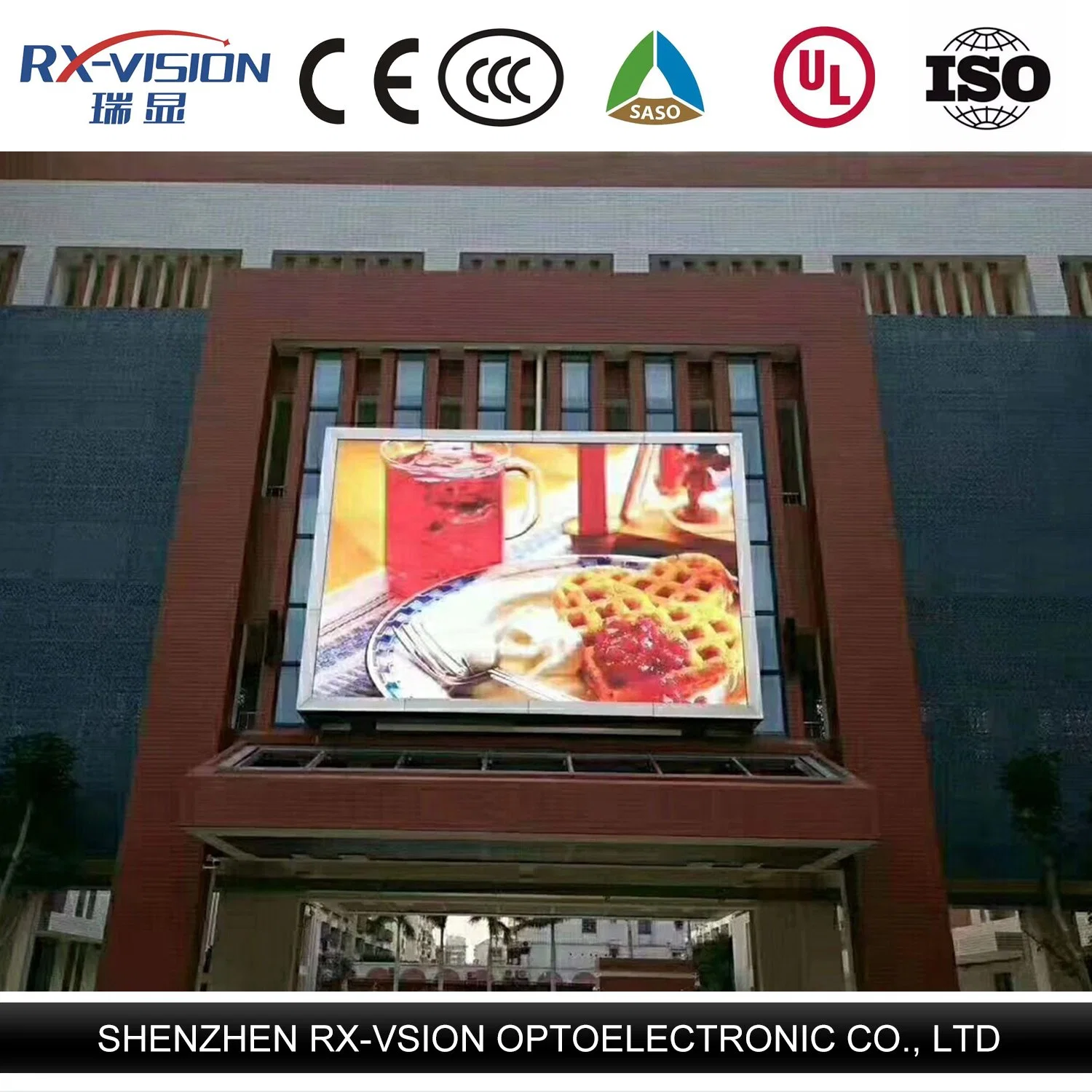 Outdoor LED-Bildschirm P3 P4 P5 P6 P8 P10 mm LED-Bildschirm Digitale Plakatwand Feste LED-Panel wasserdichte Werbung LED-Schild