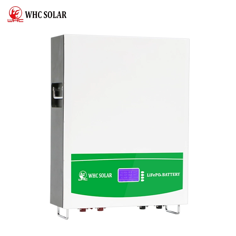 بطاريات أيون الليثيوم بالجملة الشمسية WHC 51.2V100ah LFePO4 Powerwall البطارية