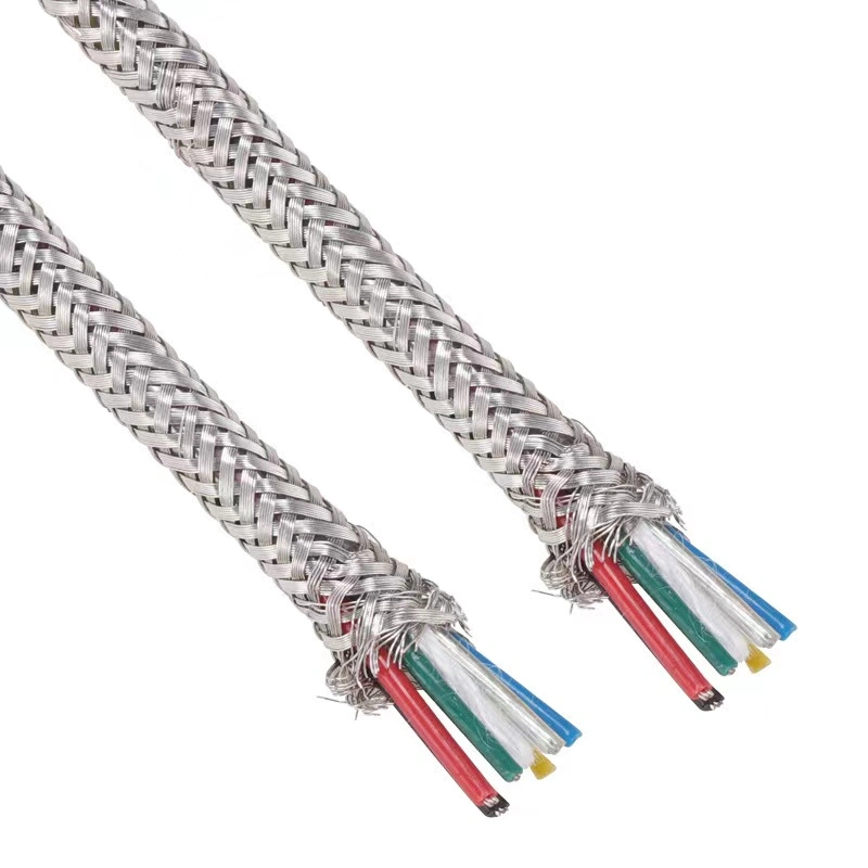 Cable resistente al calor Sihf/GL - P el silicio de 4 Núcleos de cable trenzado de acero de 16 Sqmm