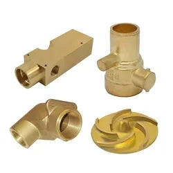 Iron Copper Sand Precision Investment CNC Machining Customized Metal Casting