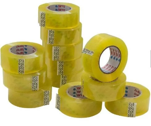 BOPP Packing No Bubble Crystal Super Clear Tape/Solvent Based Acrylic Waterproof Carton Sealing Tape