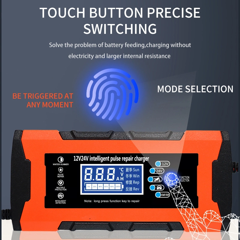 Meilleures ventes 2022 chargeur de batterie pour voiture 12 V 24 V. Chargeur de batterie 12 V pour chaise et moto