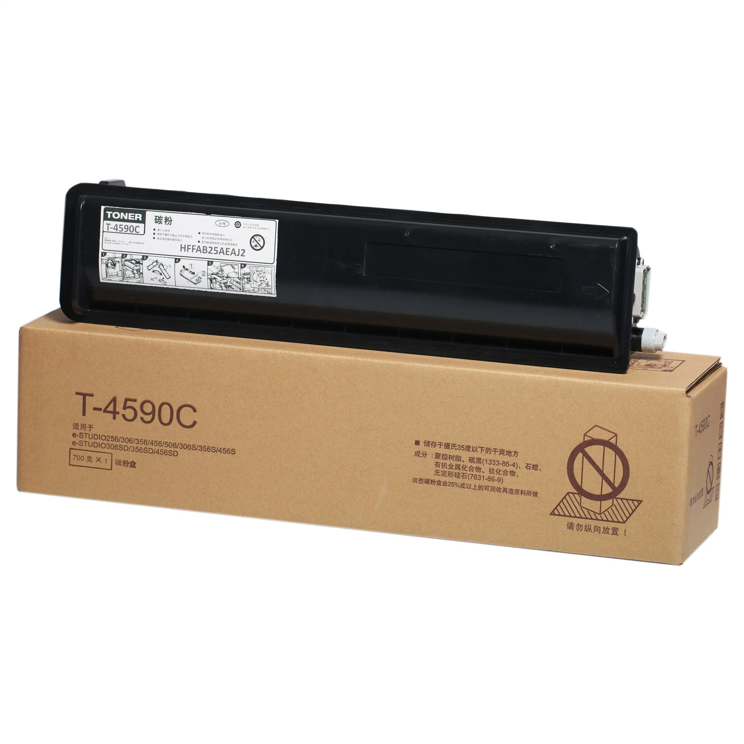 Copier Toner T-4590 for Use in Toshiba E-Studio256/256S/SD/306S/356/456