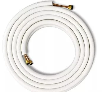 3/4 tuyau en cuivre isolé en PE pour air à tuyau unique HVAC Conditionnement isolation PVC tube en cuivre