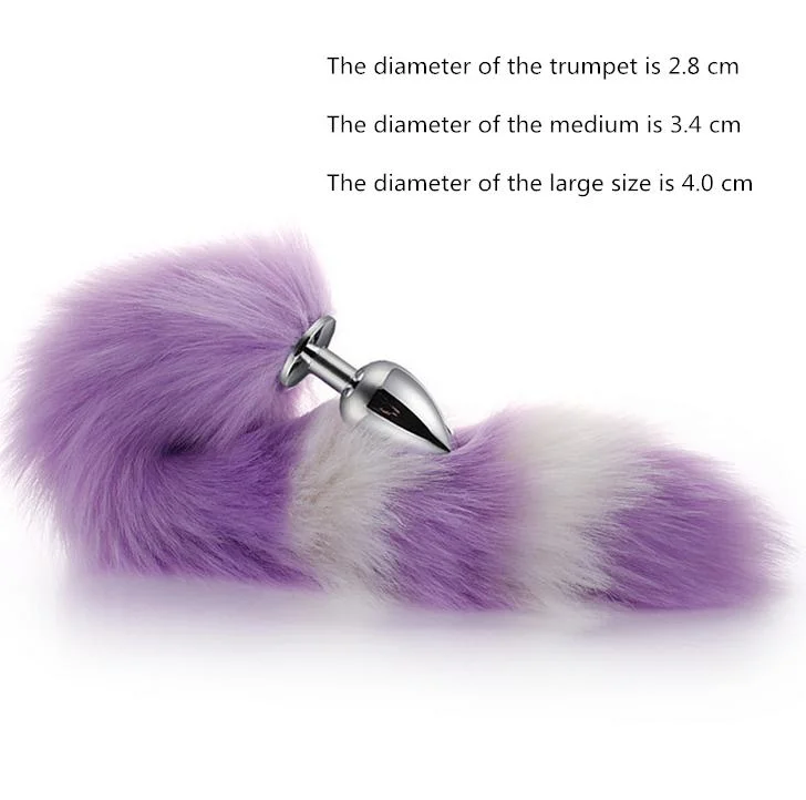 3PCS / Set Sm Game Animal Tail Sexy Lingerie Set Sex Toy