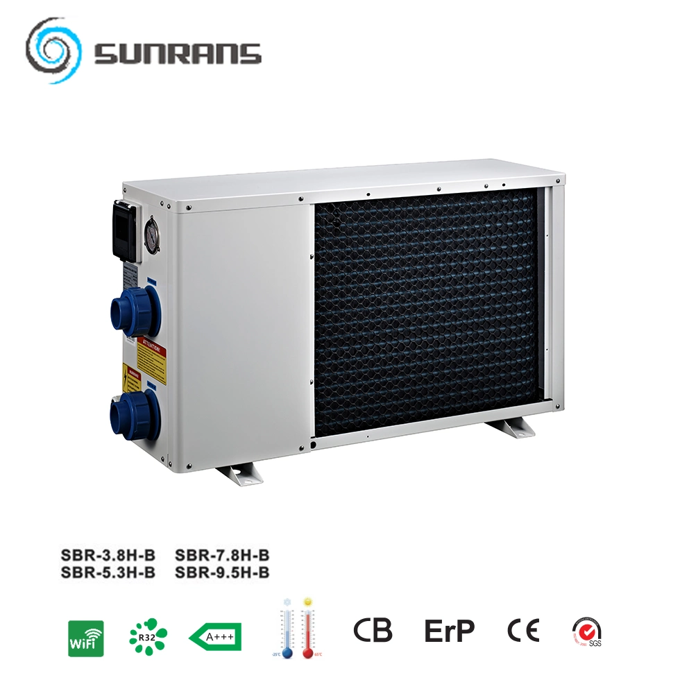 R32 R410A Ashp Heat Pump Heating and Cooling Water Heater Compatible with Solar Panels