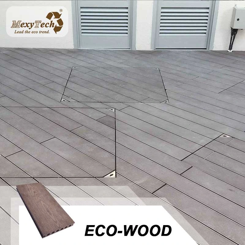 Modern Optional Colors Outdoor WPC Wood Composite Board for Flooring