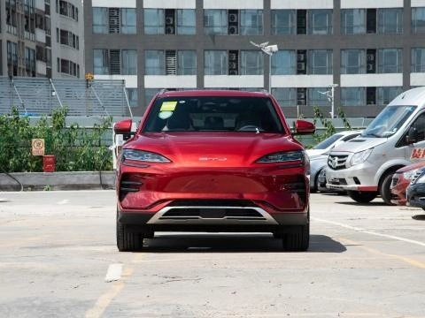 Novo veículo de Energia BYD Song Plus EV Champion 520 km Luxo Versão Carro usado eléctrico com SUV de 5 lugares de 4 portas Popular na China