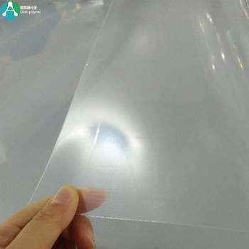 Glossy 200micron Clear Rigid PVC Plastic Sheet for Offset Printing