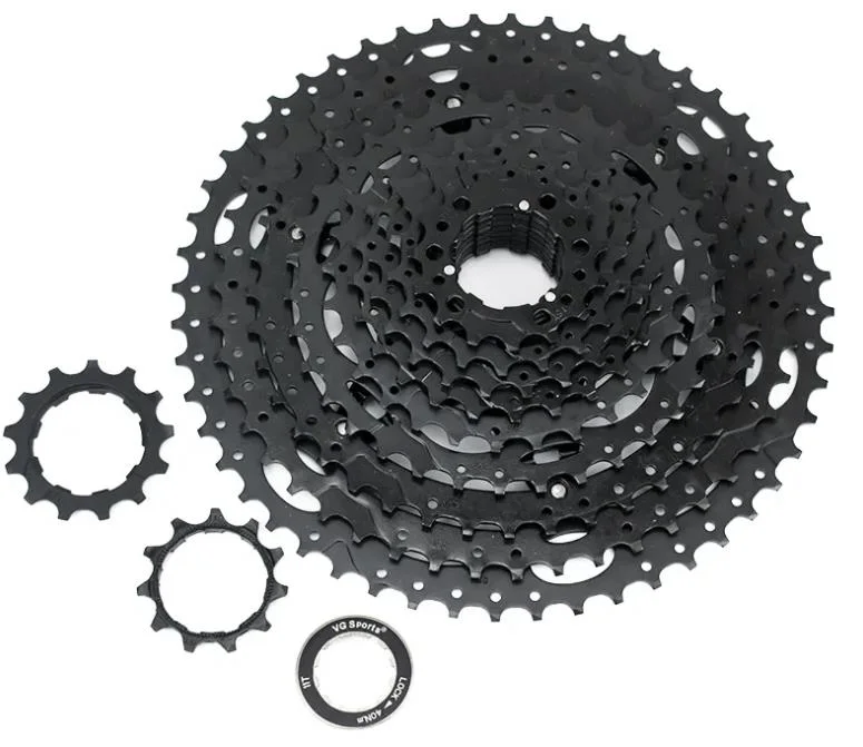 Vg Sports Mountain Bike MTB 12 Speed Cassette 12 Velocidade 12s 52t Bicycle Parts Black Cassete Freewheel