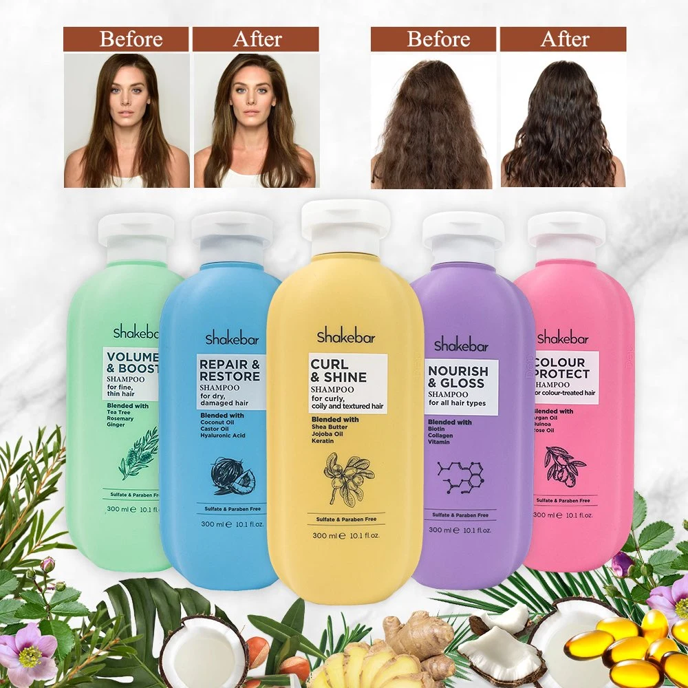 OEM Hair Care Cosmetics Hair Shampoo Brands Hair Care Factory
