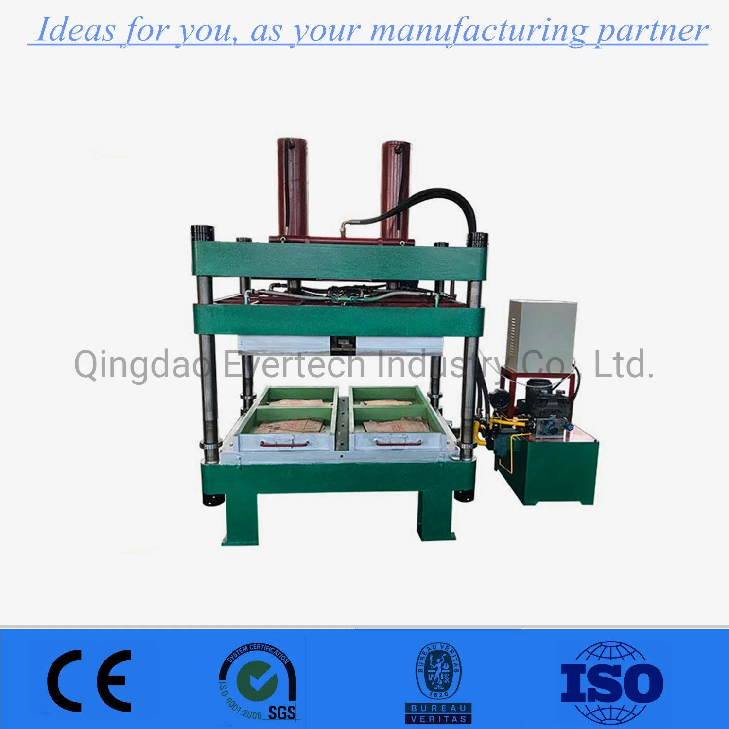 Rubber Interlock Brick Making Machine/Rubber Tiles Production Equipment