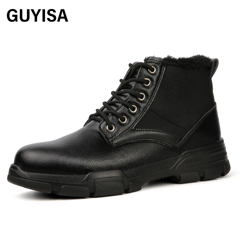 Guyisa Fashion Safety Shoes High quality/High cost performance Wear Resistant Outdoor Sports Leisure Safety Shoes 2022