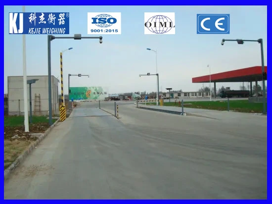 Le service SCS-80t pont en acier à bas profil chariot modulaire l'échelle/bascule avec contrôleur de pesage à fonctionnement de la Chine Kejie usine pour l'application industrielle