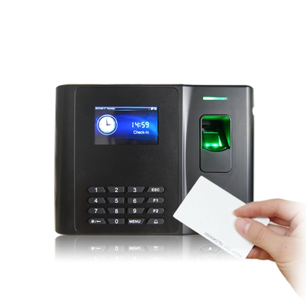 TFT Color Screen Fingerprint RFID Time Attendance with Li-Battery (GT200)