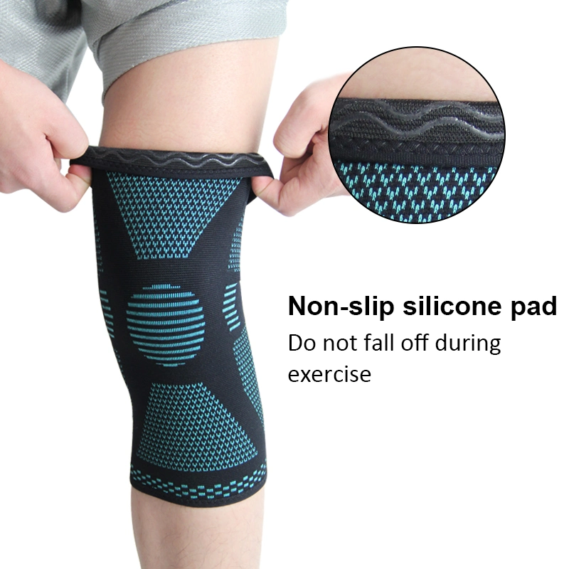 Adjustable Compressed Weightlifting Knee Brace Support Sleeve