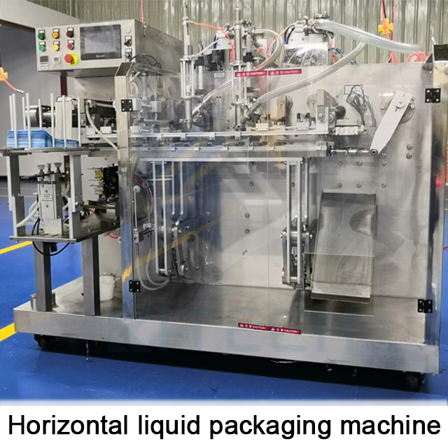 Automatic Syringe Pump Metering Zipper Bag Stand up Liquid Laundry Detergent Soap Pouch Form Fill Seal Wrapping Flow Packaging Packing Filling Machine