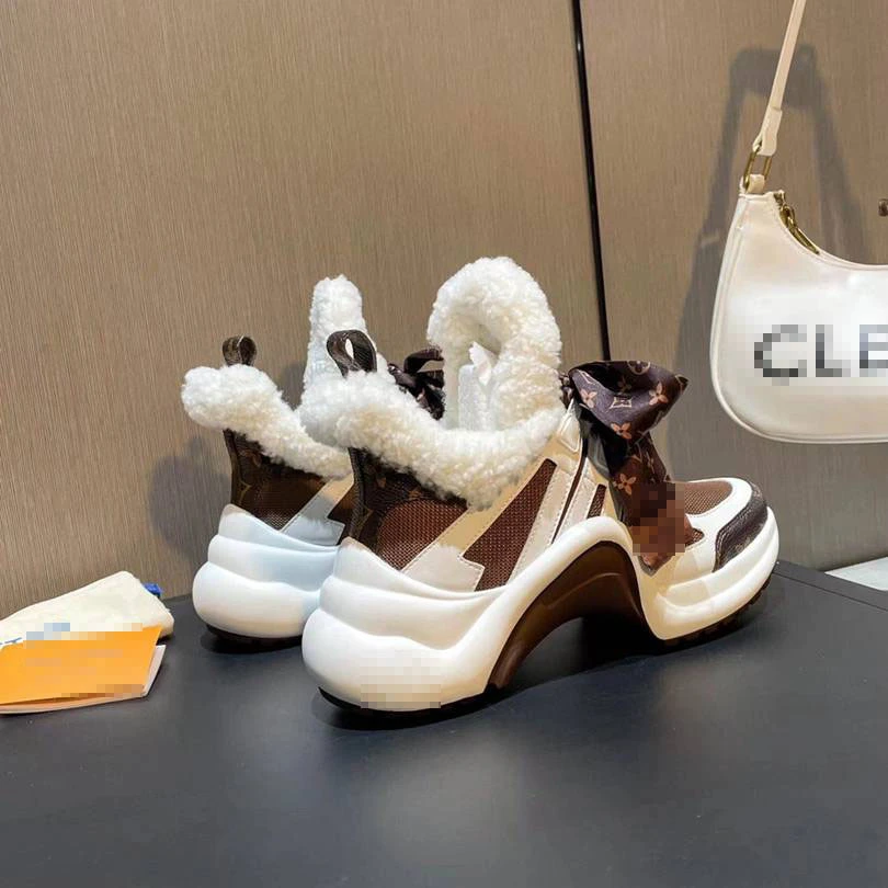 Diseñador Zonxan marcas de alta calidad zapatos deportivos Catamops cálida en invierno, en los corderos de Sheepskin Lambsca, calzado deportivo de la mujer, moda, zapatos,