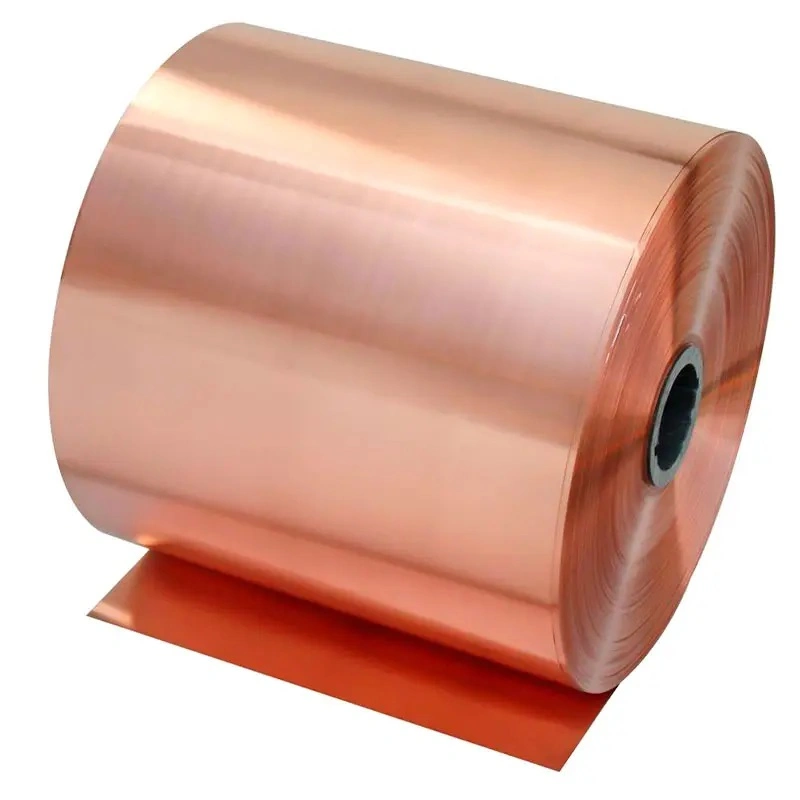 Factory Price 99.9% Pure Copper Strip Copper Foil Tape Copper Paper Roll Coil for Earthing and Grounding /Good Copper Cathode Copper Tube Copper Sheet C2680 Bra