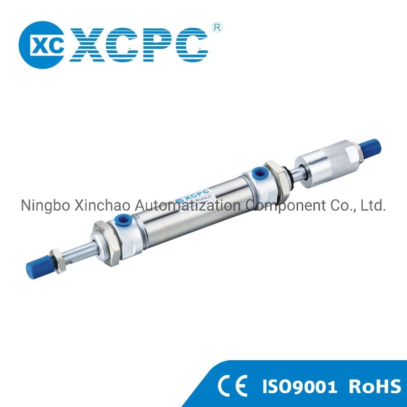 Pneumatic Manufacturer ISO6432 Standard Stainless Steel Mini Single Action Small Bore Piston Cylinder