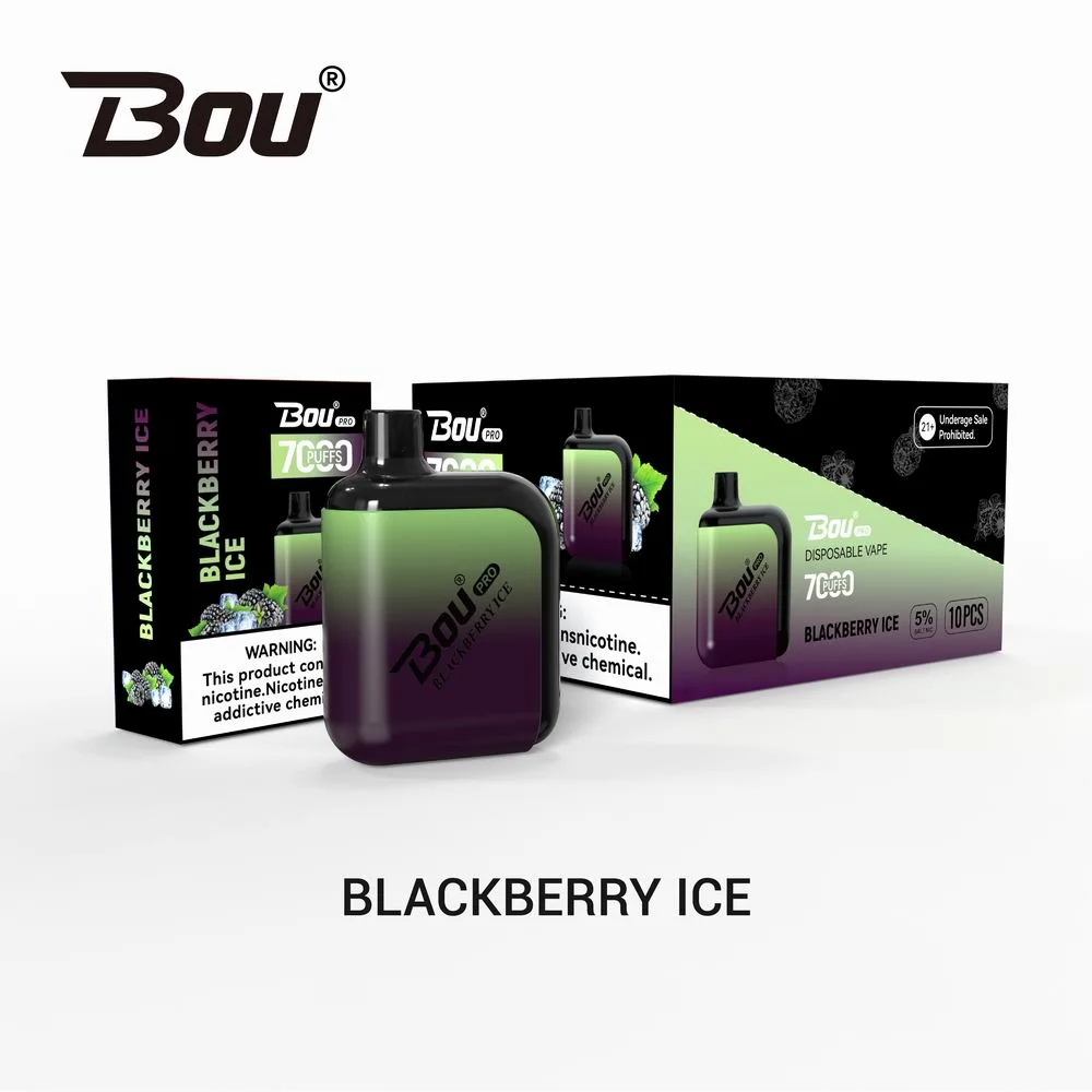 7000 Puff Wholesale/Supplier Bou PRO Bar más reciente fruta nicotina electrónica Eigarette VAPE Hot Vell Us RU