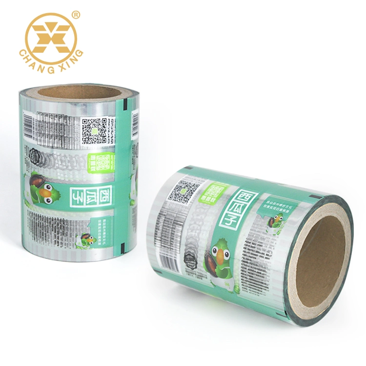 Hochwertige Produkte Kunststoff Lebensmittel Laminieren Flexible Verpackung Beutel Rolle Film