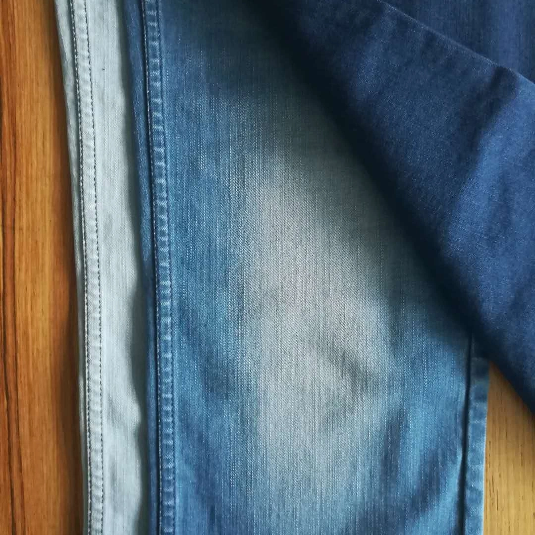 La función de Algodón Stretch Coolmax tejido Denim Jeans la prenda
