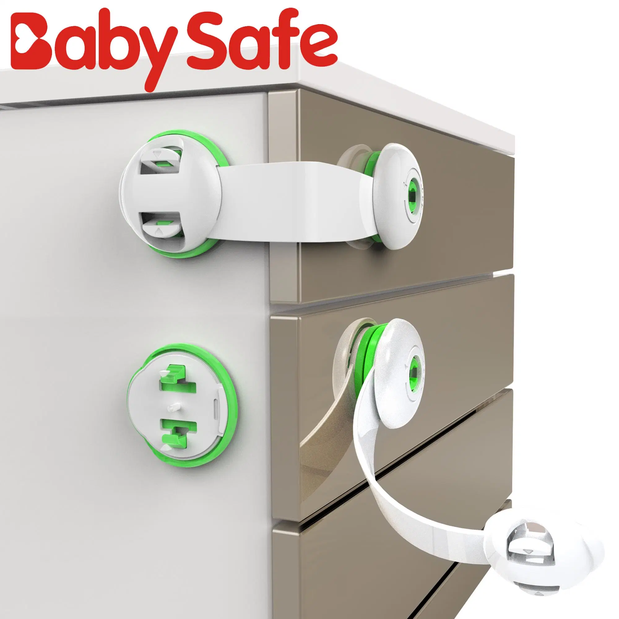OEM Plastic Baby Safety Cabinet Drawer Lock