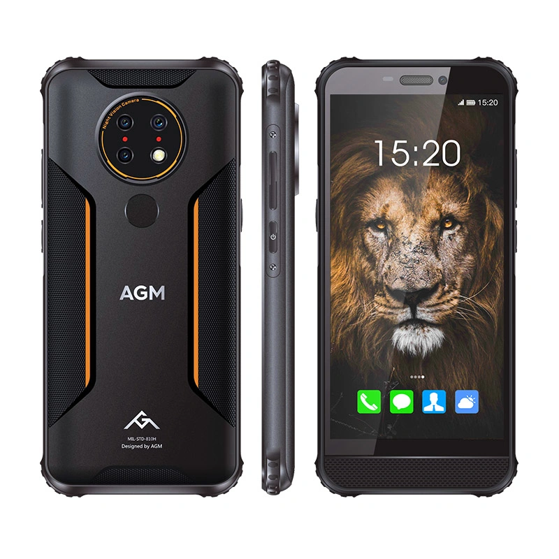 AGM H3 5.7 Inch Fingerprint Unlock NFC 2W Big Speaker Rugged Waterproof Smart Phone