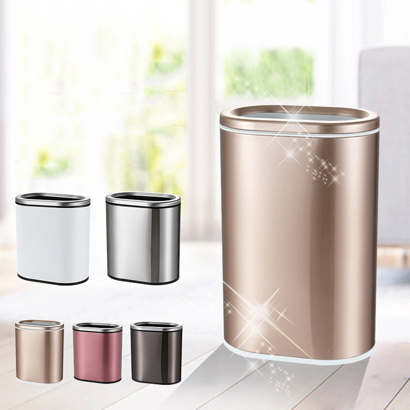 Waste Bin Kitchen Restaurant Bins Foot Sizes Best Used Wood Dustin Automatic Touchless Dustbin Container Auto Opening Trash Can