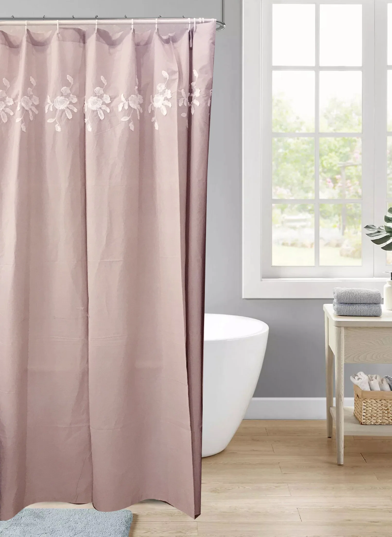 Luxury Modern High quality/High cost performance  Waterproof Bath Room Hotel Shower Curtains