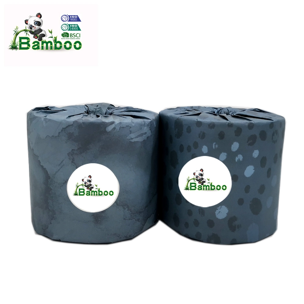 Customized 100% Bamboo Pulp Toilet Paper 3 Ply Toilet Tissue Paper