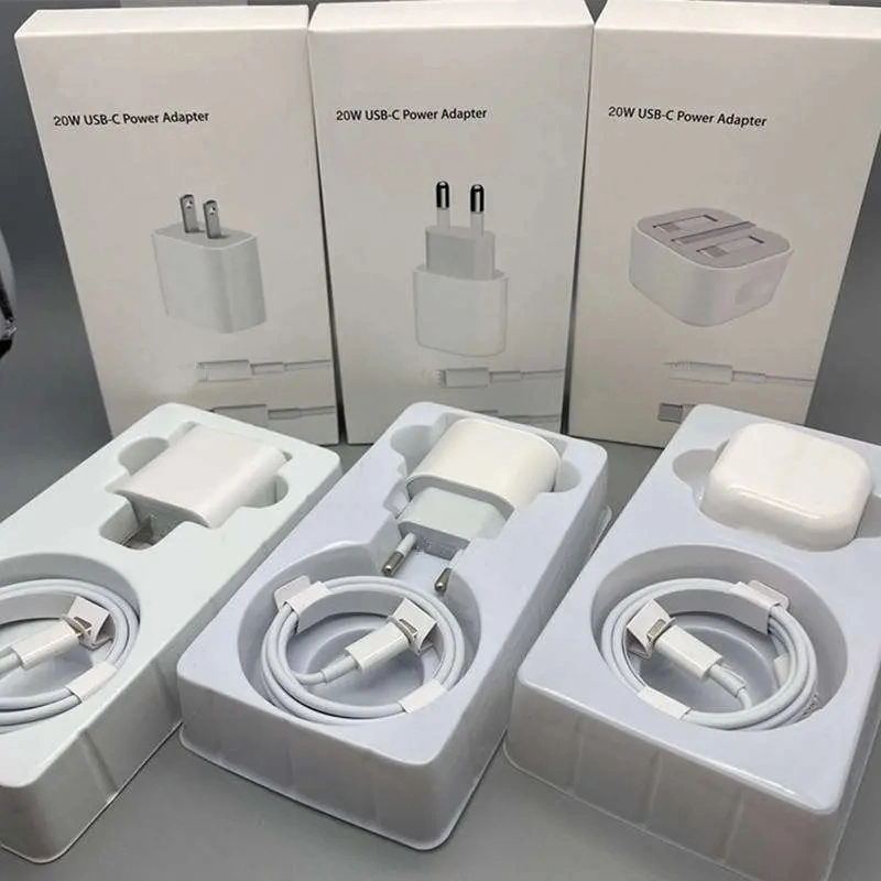 Wholesale/Supplier Price 20W USB C Plug with USB C Lightning Cable 1m Fast Charger USB-C Power Adapter