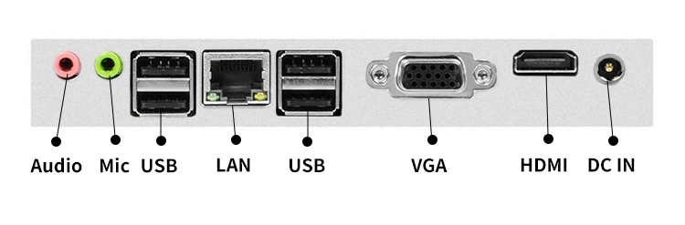 Win10 OS Computer 21.5" Laptop Notebook Core I3 I5 I7 Aio Computers 23.8" 27" Network All in One PC