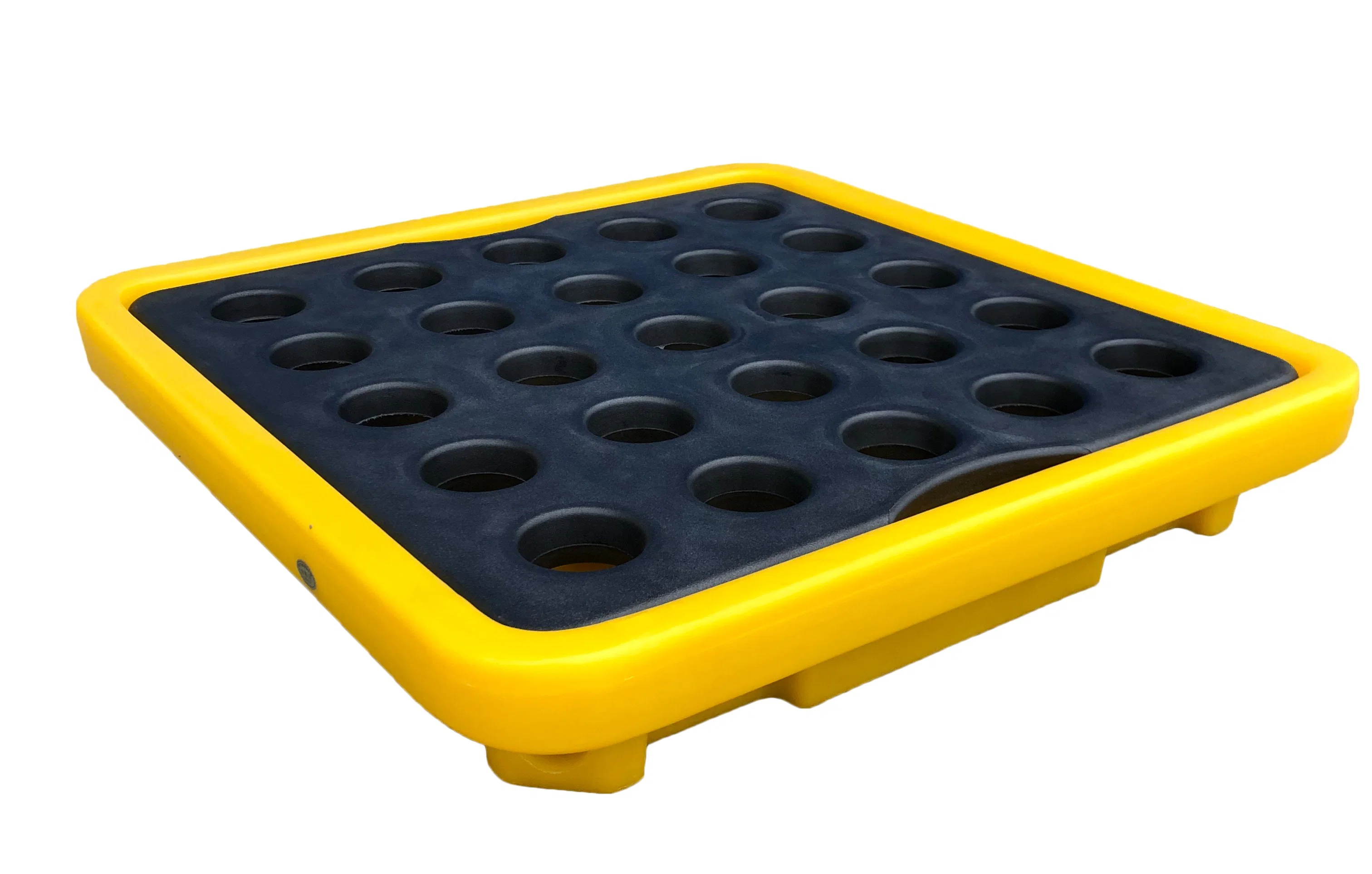 High quality/High cost performance Anti Overflow and Anti Leakage Plastic Pallet One Barrel Low Platform Machine Oil Barrel Leakage Tray