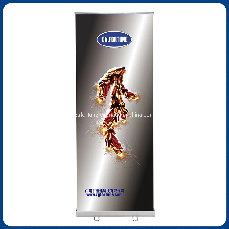 Standard Steel Wire Foot Recycle Roll up Banner Stand Display