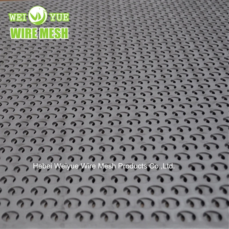 Hot DIP Galvanized Steel Perforated Metal Sheets Air Filter Mining Screen