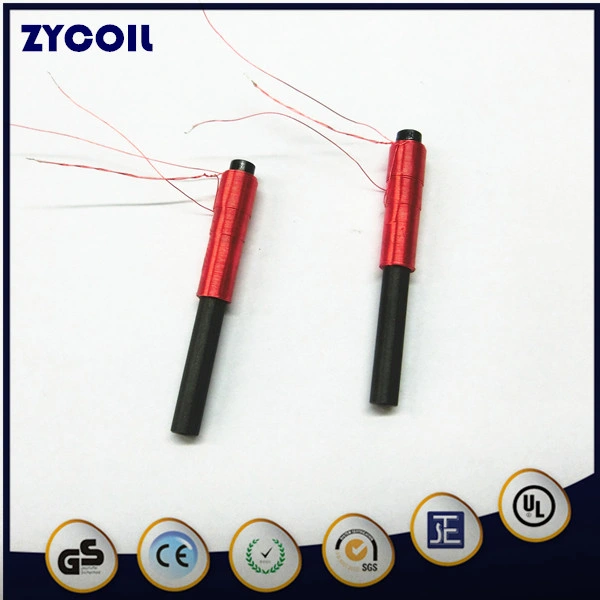 Red Enameled Copper Wire Coil Ferrite Iron Inductor