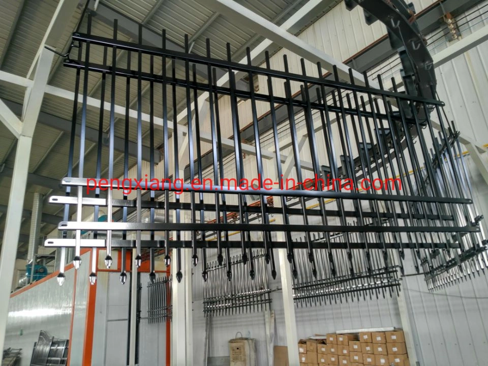 Manufacturer Rackable Iron Fence with Electrophoresis and Powder Coating for USA Ca Market