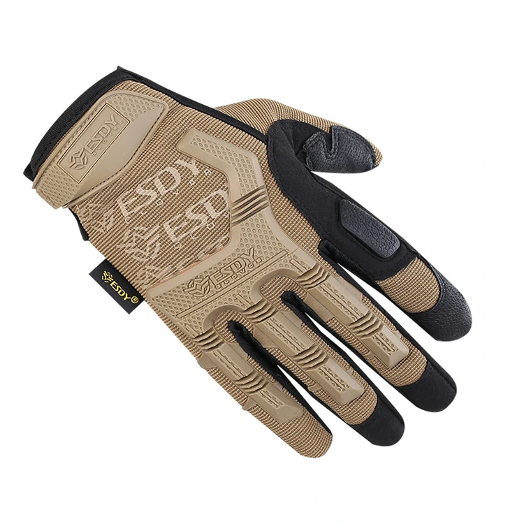 3-Colors Esdy New Outdoor Riding Cycling Gloves Tactical Full Finger Gloves