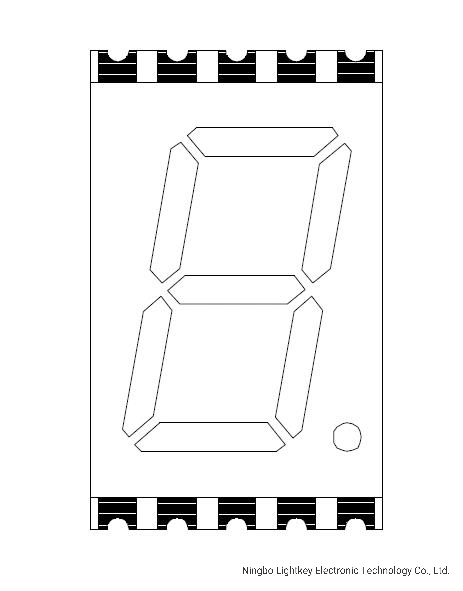 Experienced 0.40 Inch Single Digit 7 Segment SMD LED Display Chinese Supplier