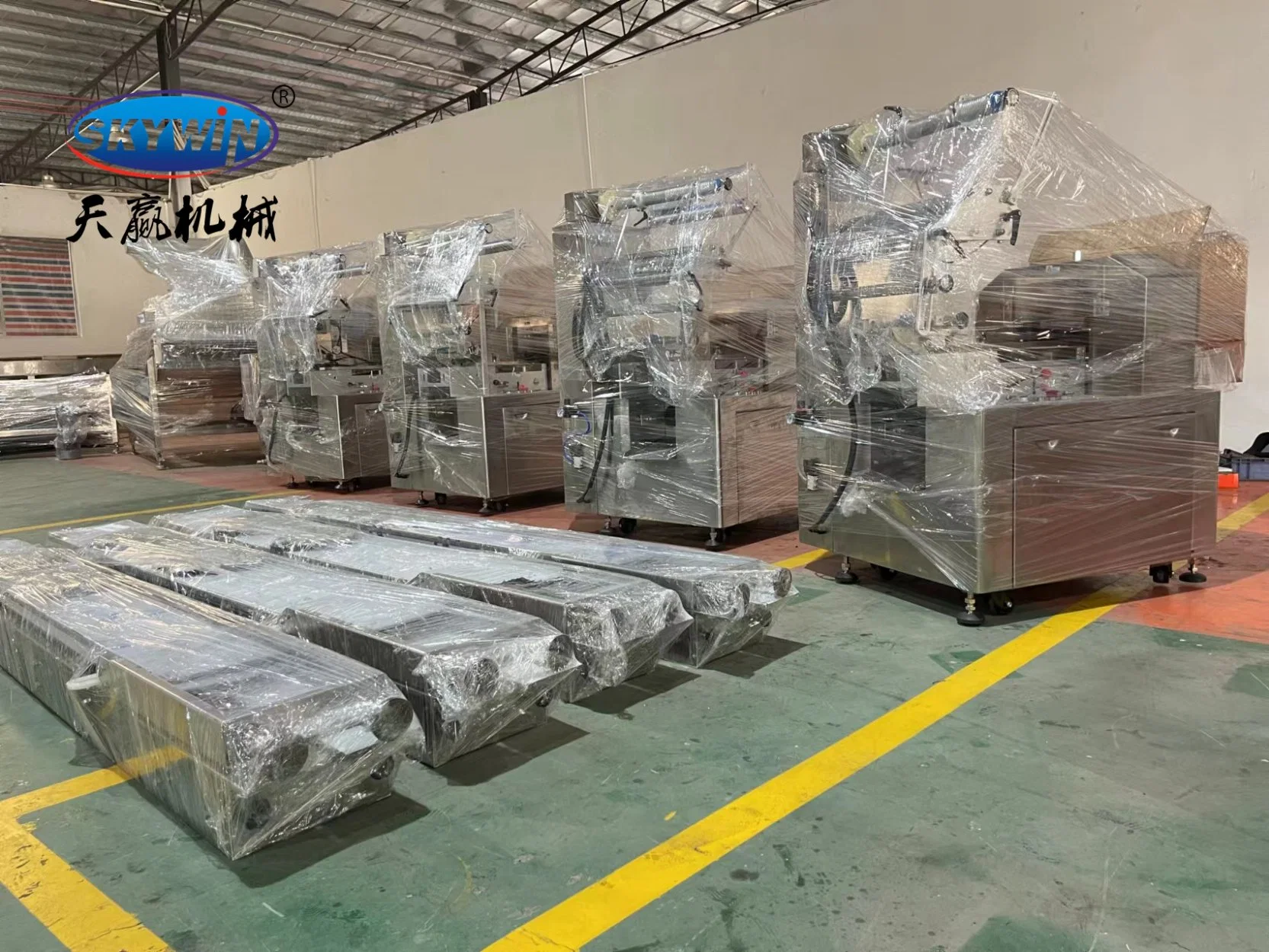 High Speed Automatic Horizontal Flow Pillow Packing Machine / Wrapping Machine for Mask/Glove/Bread/Cake/Biscuit/Cookie/Chocolate