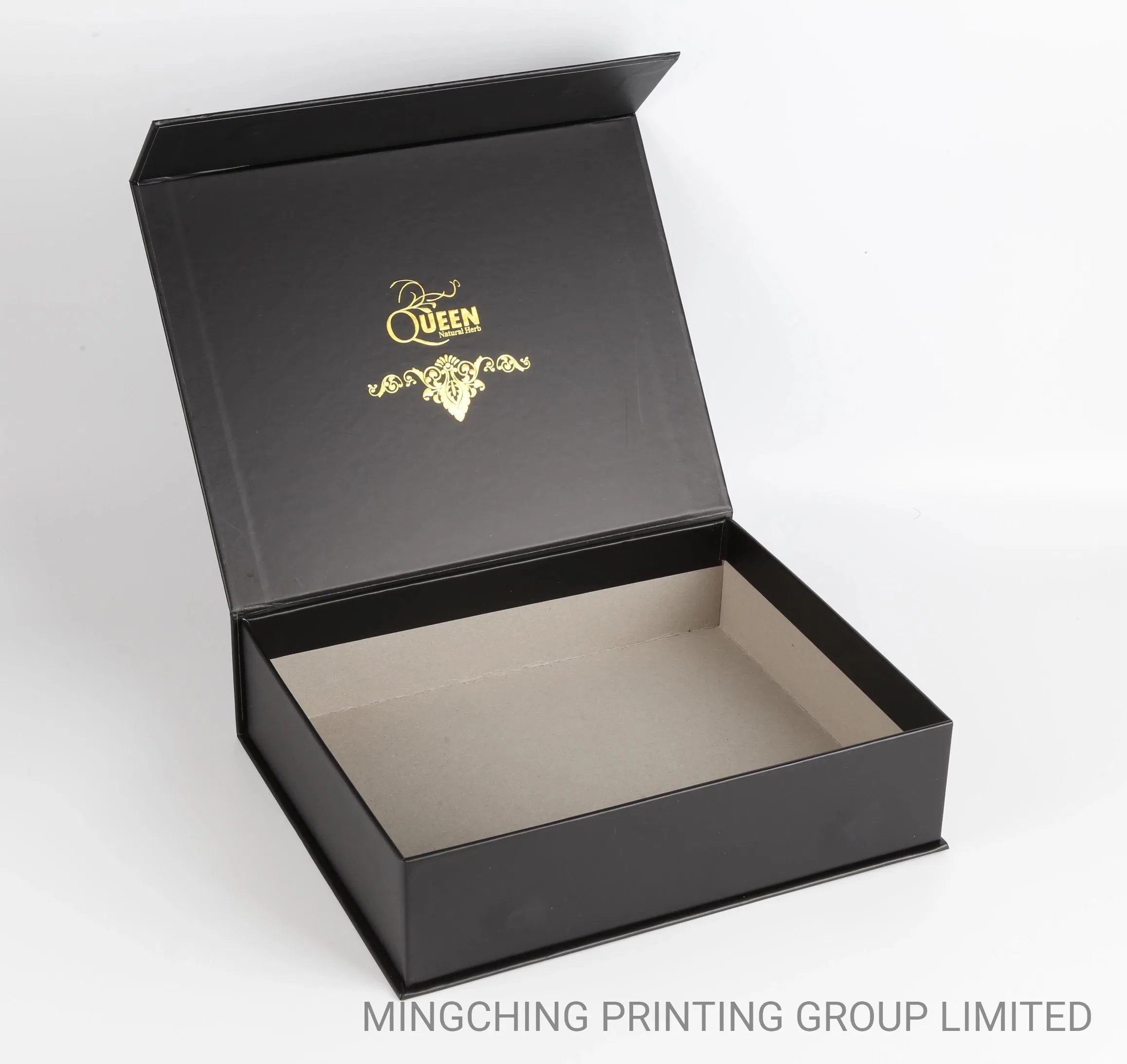 Custom Luxury Book Shaped Rigid Paper Box Packaging Magnetic Gift Boxes with EVA Foam Insert