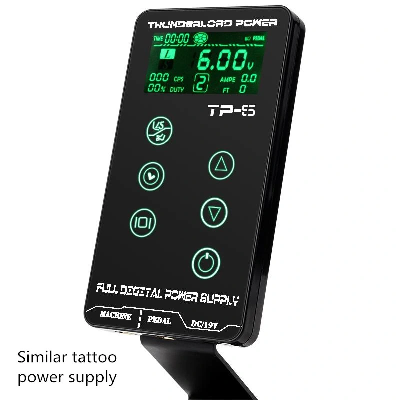 Mini portátil profesional recargable de Tattoo inalámbrico fuente de alimentación para Tattoo Máquina