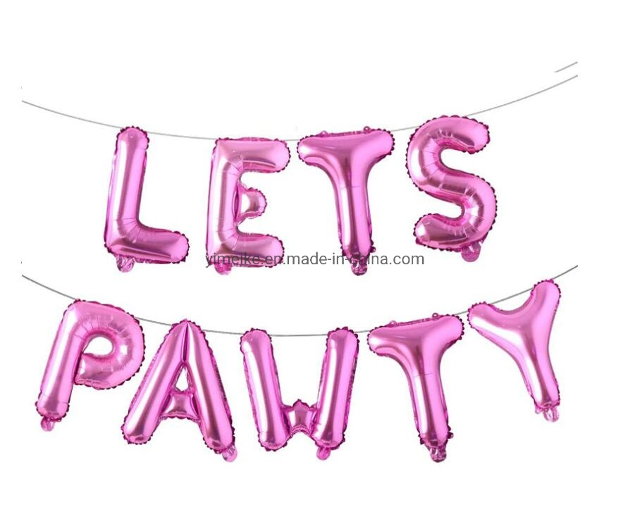 Dog Birthday Party Decorative Balloon Set Pet Birthday Dog Paw Balloon Wholesale/Supplier