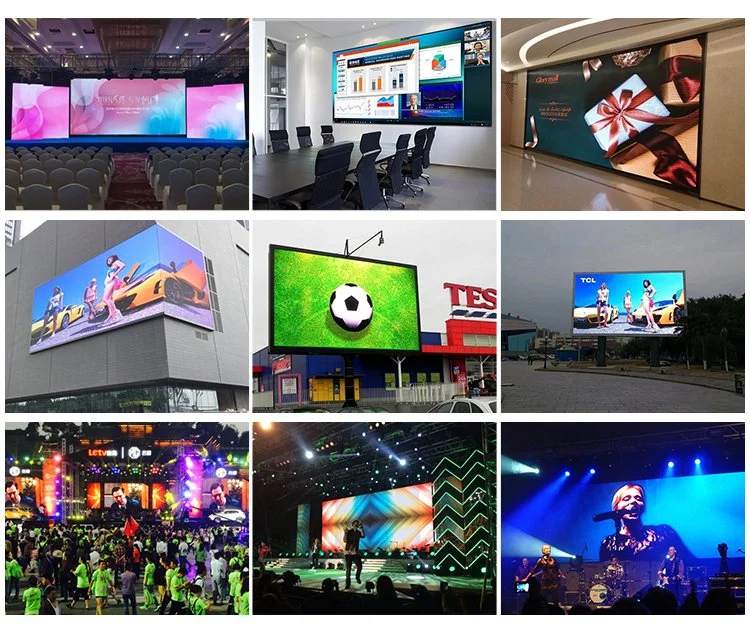 Indoor Outdoor Advertising Screen Stage Event Video Wall 3840Hz LED Display