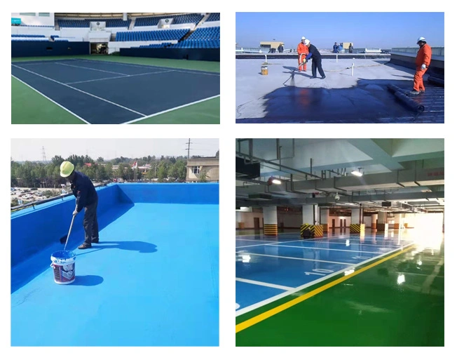 Roof Coating Water Proof, Nano Hydrophobic Coating Waterproofing Materials for Concrete Roof