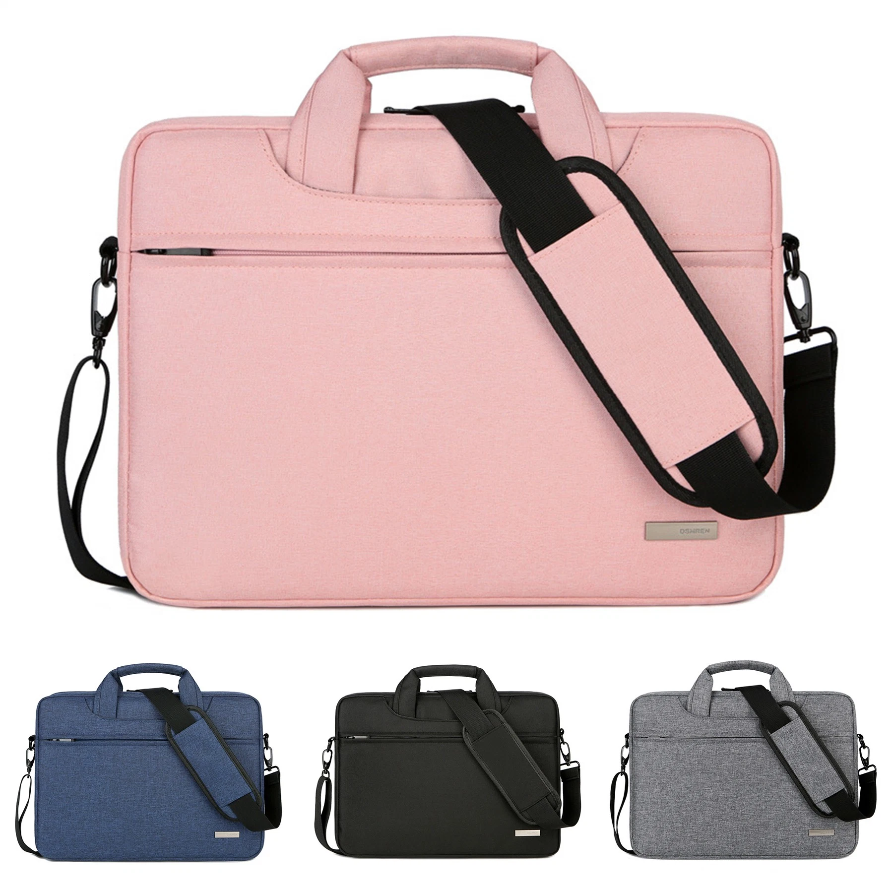 Men Female Shoulder Business Travel Laptop Messenger Computer Notebook Crossbody Meeting Briefcase Portfolio Handbag Bag