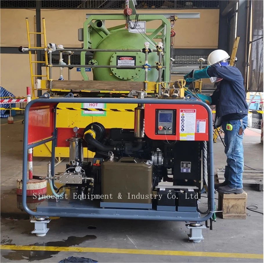 Industrial High Pressure Water Cleaner/Water Jetting Cleaning Machine with Spare Parts